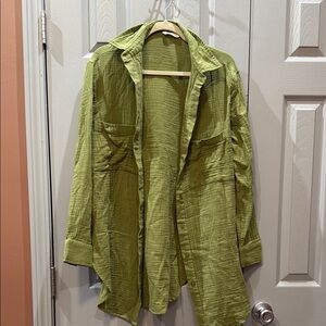 Backcountry Long Cotton Gauze Long-Sleeve Button-Down - Women's (XS)